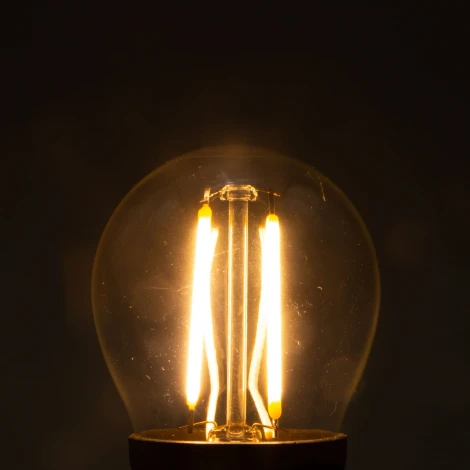 Лампа Филаментная Шар 24В, Цоколь E27, 2 Вт, Тепло-белая, 2700К Laitcom FLS27-2W-1WW