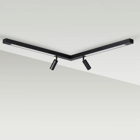 Спот Lumion Hawk 5690/19CL LEDIO черный LED 19W 1100Лм 220V 3000К