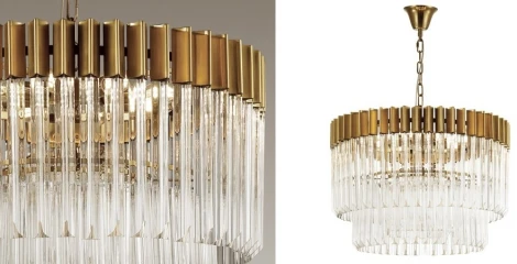 Подвесная люстра Triangular Canes Coliseum ImperiumLoft 40,2494 (143873-22) (220V, на цепи)