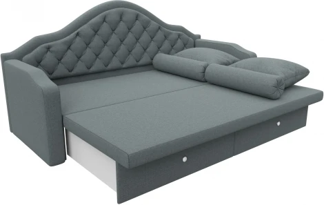 Диван детский прямой Сойер (Серый/Рогожка) Лига Диванов арт.122430