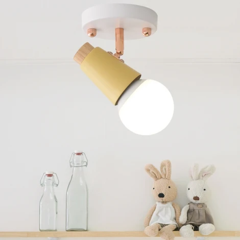 Настенный светильник (бра) Rotary Wall Желтый ImperiumLoft Rotary-Wall01 (101996-26) (LED, 220V)