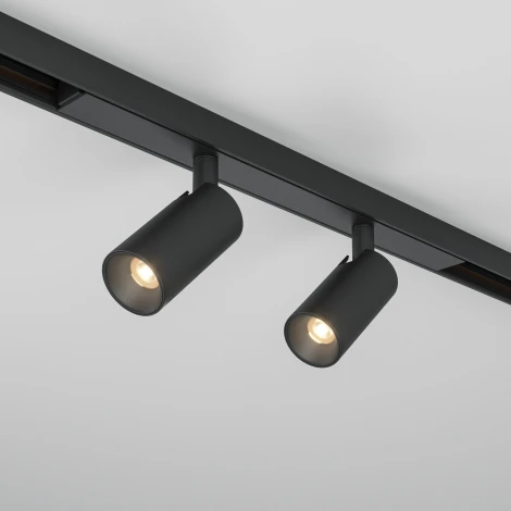 Трековый светильник магнитный 6W 48V Maytoni Focus Duo TR176-1-2X3WTW-M-B (LED)