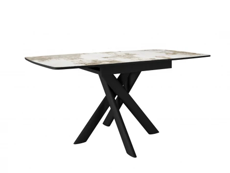 Стол DikLine DKB110, Керамика PANDORA глянец, опоры черные арт.00-00079871