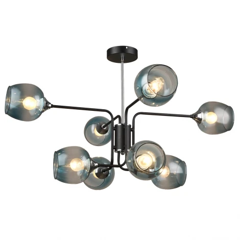 Потолочная люстра Imex MD.3564-8-S BK+CH