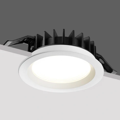 Встраиваемый светильник Novotech Fluo 359846 белый светодиодный с переключателем цв. температуры LED 25W 220V 2700К\3200К\4000К