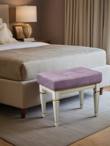 Банкетка Мариус М 95 ясень/ATLANTA LILAC Mebelik 005563