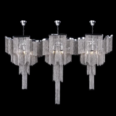 Подвесная люстра Loft It Stream 10208/1400R Smoke (220V, на цепи)