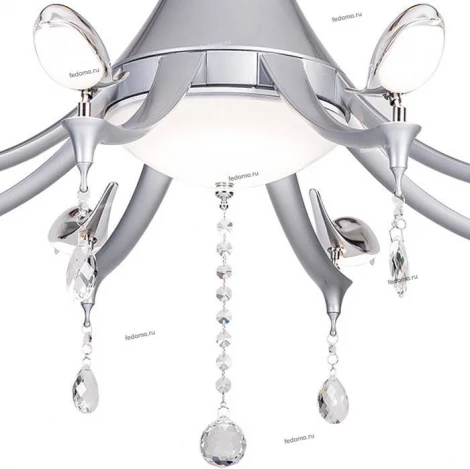 Подвесная люстра IDLamp Uccelli 385/8-LEDSilver