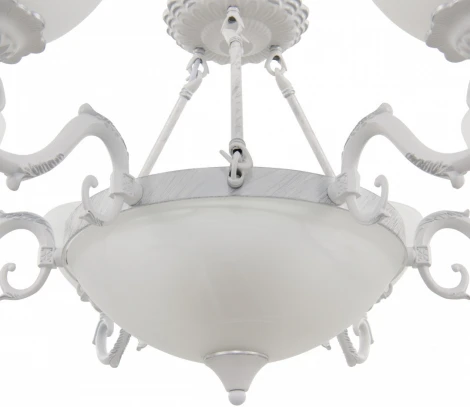 Подвесная люстра Arte Milano AM340518 340518/6-3 WT+SL (220V, на цепи)