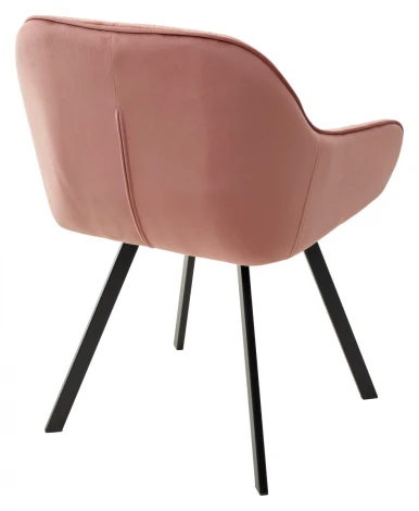 Стул GALE BLUVEL-52 PINK поворот.360 град., велюр