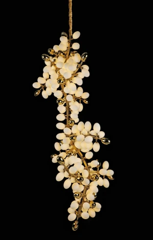 Подвесная люстра Alfa Light F0124-10 (220V, на цепи, виноград)