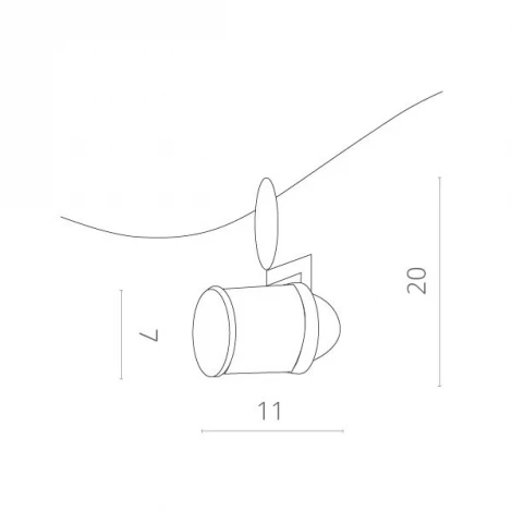 Трековый светильник Arte Lamp Rail Heads A3056PL-1SI