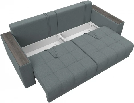 Диван прямой с декором Лига-049 НПБ Лига Диванов (Рогожка) арт.128384