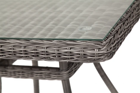 Стол плетеный из искусственного ротанга, цвет графит 4SIS Айриш YH-T4428G graphite