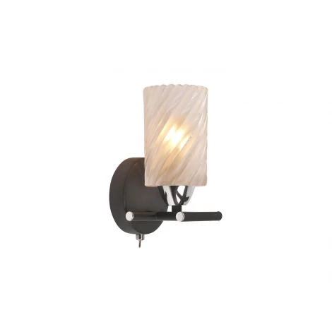 Бра IDLamp Frances 208/1A-Blackchrome