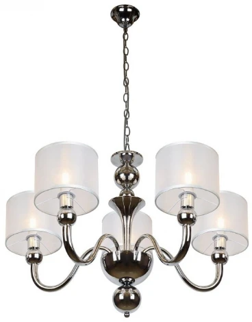 Подвесная люстра iLamp Spring RM1690/5CR (220V, на цепи)