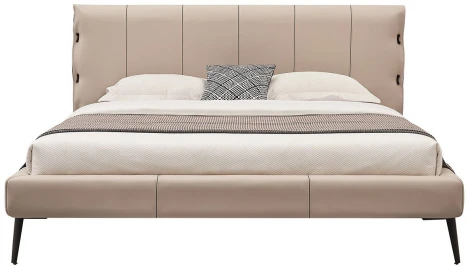 Кровать GC1727 (160-200) бежевый PC019-9042/SA135
