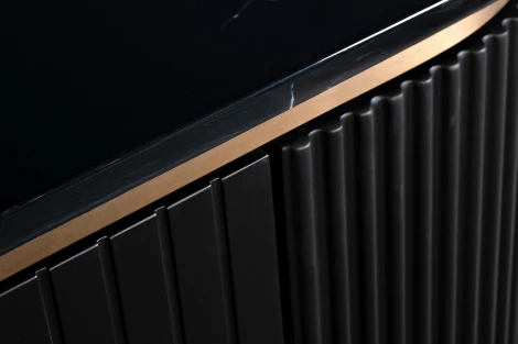 Комод черный  150*55*90см Garda Decor арт.77IP-2310