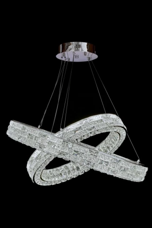 Подвесная люстра Fluorite Festo FL1052-20P (LED, 220V, на тросе, кольцо)