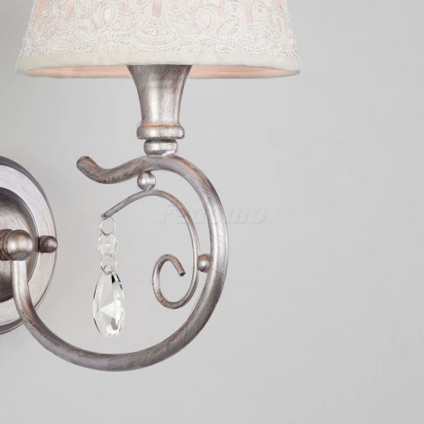 Бра Eurosvet Incanto 60069/1 серебро (220V, подвески)