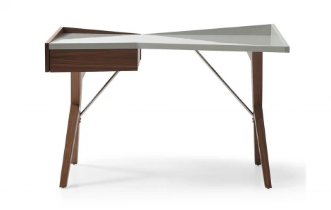 Стол письменный W-1010OT орех WA01-M-100/SO-323 глянец/201# ESF 5772