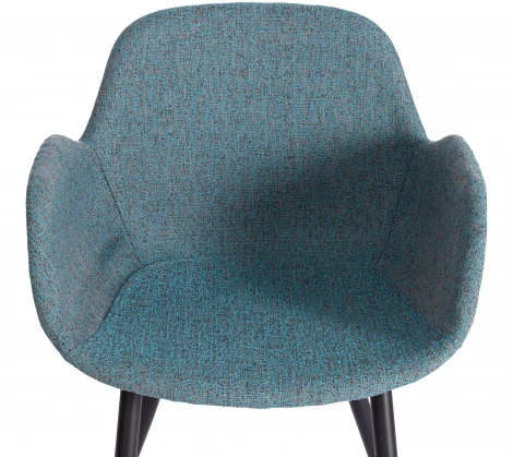 Кресло VALENTINO (mod. PC45-2) Tetchair (Бирюзовый,Серый,Черный).
