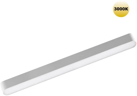 Трековый светильник Novotech Smal 359241 SHINO белый для низковольтного шинопровода IP20 LED 18W 48V 1080Лм 3000К