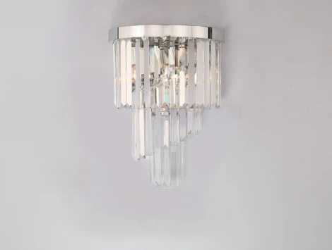 Бра Newport 31100 31103/A nickel left (220V, хрусталь)