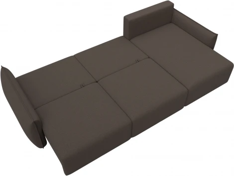 Диван угловой Лига-051 НПБ Лонг угол универсальный Лига Диванов (Рогожка) арт.128660