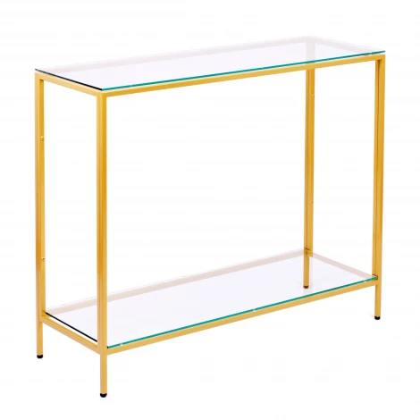 Консольный стол AllConsoles 1081-CG clear золотой