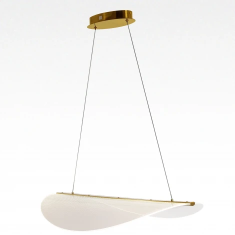 Подвесной светильник светодиодный с пультом Citilux Skatt CL213132 (регулировка яркости, 220V, на тросе)