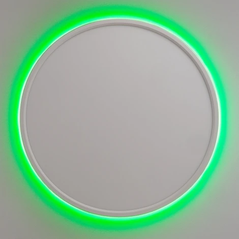 Настенно-потолочный светильник RGB светодиодный Citilux Norma CL749400 (220V, пульт управления, круглые, IP40)