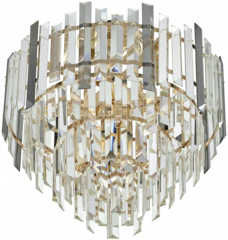 Потолочная люстра хрустальная на штанге Arte Milano Sorrento-4409 374409/6/60/400 GD (220V)