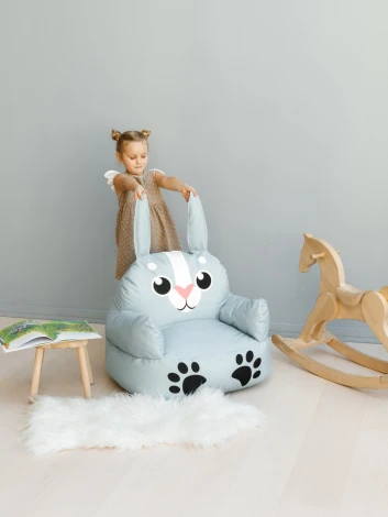 Пуфик Dreambag Зайчик (Классический+PushUp, L) 3935621