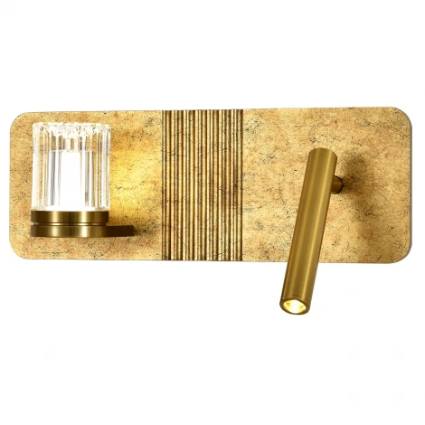 Настенный светильник светодиодный (14032/2W Gold) Indigo Rilievo V000199L (220V)