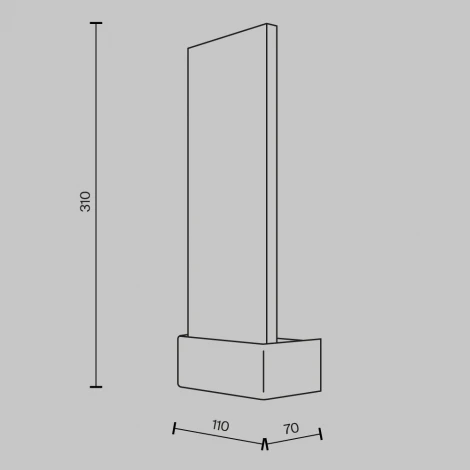 Настенный светильник светодиодный Maytoni Ornate MOD318WL-L3CH3K (220V)
