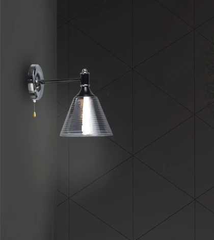 Бра Wedo Light Anneta WD3619/1W-BK-CR-SMK