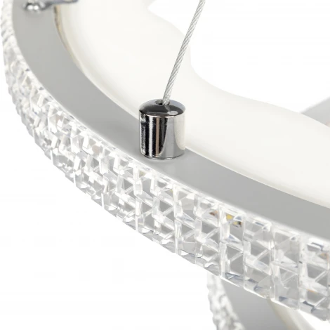 Подвесная люстра светодиодная с ДУ Ritter Lucido 52932 7