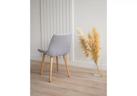 Стул деревянный Челси 360 светло-серый (zd 960) / светлое дерево np 632449