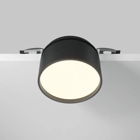 Встраиваемый светильник Maytoni Onda DL024-12W-DTW-B (LED, 220V, круглые)