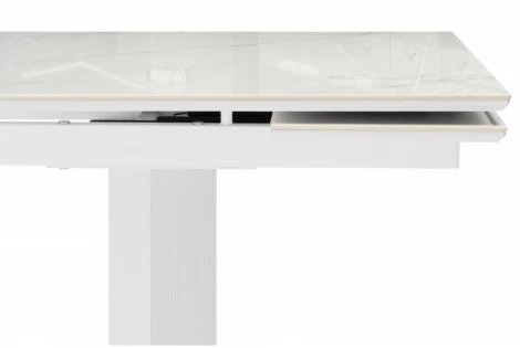 Кухонный стол Woodville Монерон (МДФ,Керамика/Белый) арт.619248