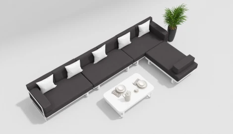 Лаунж зона Gardenini Hacienda LHCD.020500.S4