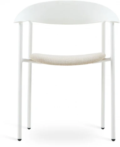 Стул Eila с подушкой пластик белый Stool Group арт.УТ000039779