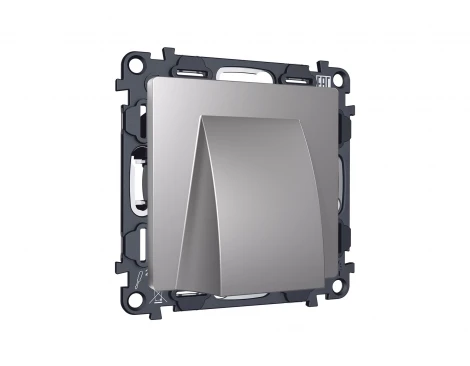 Комплект вывода кабеля с фиксатором встраиваемый (сталь матовый) Ambrella Volt QUANT MA515810