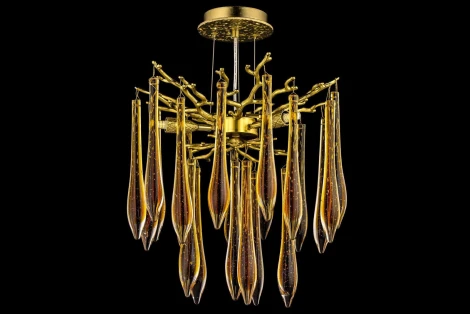 Подвесная люстра хрустальная Dio D`arte Tavenna Antigue Tavenna H 1.5.32.158 A