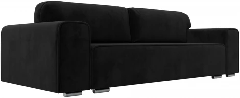 Диван прямой Лига-029 (Черный/Велюр) Лига Диванов арт.121016