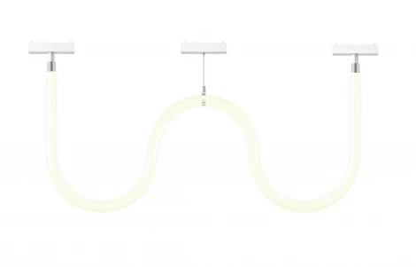 Трековый светильник светодиодный с гибким неоном SWG SLIM SL-SLIM-360WH-42-CCT (48V)