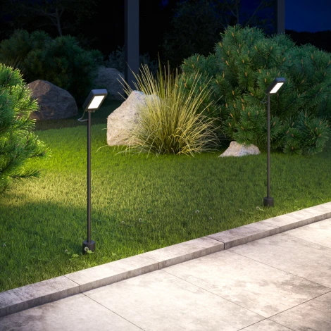 Наземный светильник уличный Elektrostandard Joli 35182/S черный (LED, 220V, IP65)