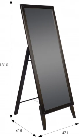 Зеркало напольное BeautyStyle 29 венге 131 см х 47,1 см от фабрики Mebelik