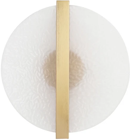 Бра Crystal Lux AGOSTO AP5W LED BRASS (220V, круглые)